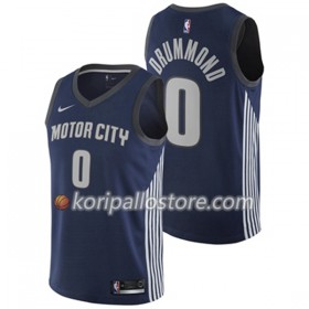 Detroit Pistons Andre Drummond 0 Nike City Edition Miesten Pelipaidat Swingman 